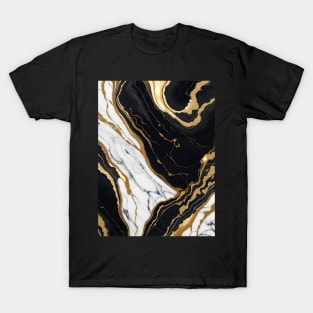 black marble gradien T-Shirt